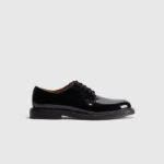 Leather derby shoes