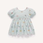 Fruity Embroidered Dress